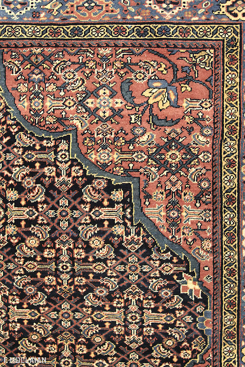 Antique Persian Saruk Farahan Rug n°:21846336
